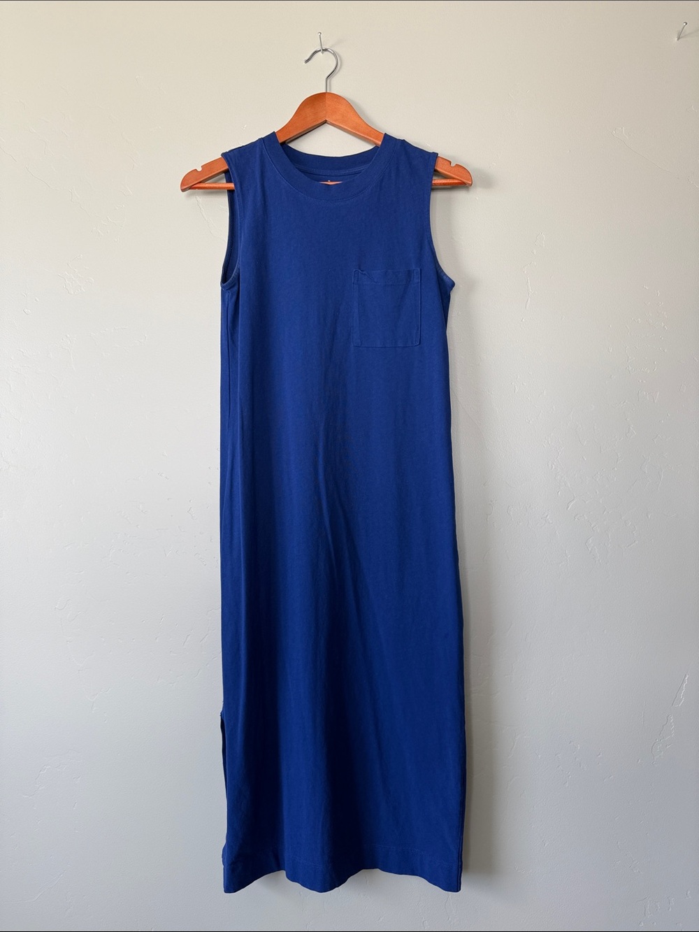 Everlane Sleeveless Maxi Tank Dress - Royal Blue